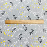 Pound A Metre Per Metre Per Metre Digitally Printed 100% Cotton- 45" Wide (Sparrow)