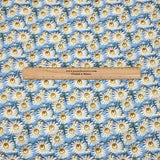 Pound A Metre Per Metre Per Metre Digitally Printed 100% Cotton- 45" Wide (Sunflowers Sky)