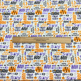 Pound A Metre Per Metre Per Metre Digitally Printed 100% Cotton- 45" Wide (Trick or Treat)
