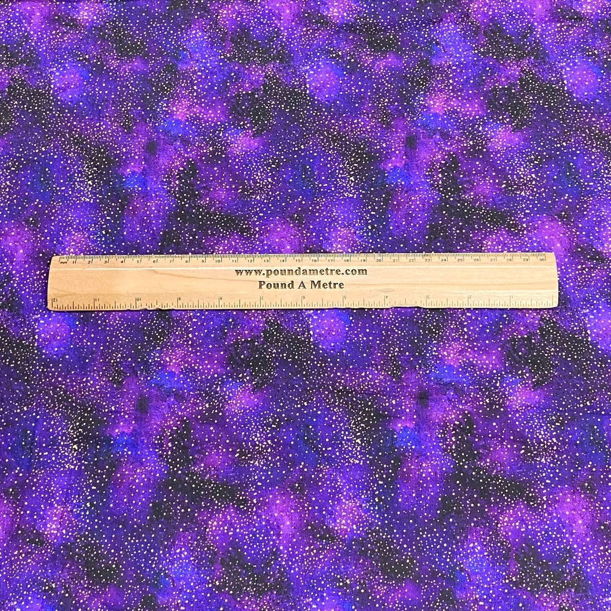 Pound A Metre Per Metre Per Metre Digitally Printed 100% Cotton- 45" Wide (Universe)