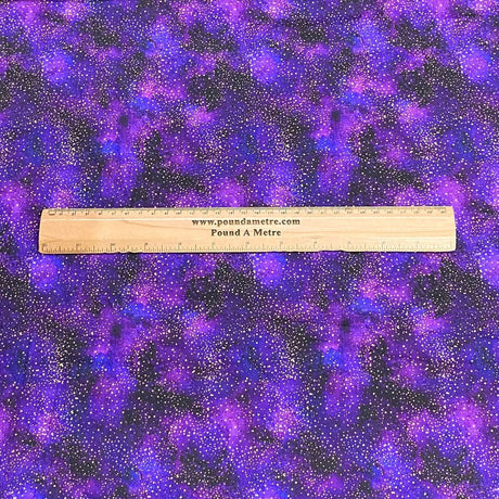 Pound A Metre Per Metre Per Metre Digitally Printed 100% Cotton- 45" Wide (Universe)