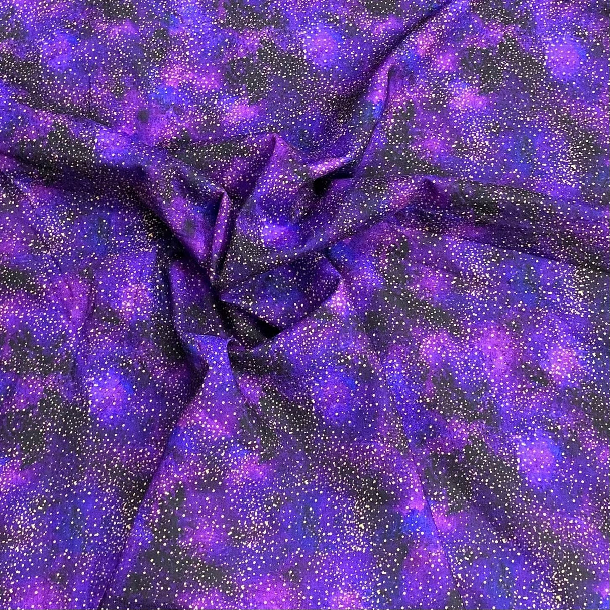 Pound A Metre Per Metre Per Metre Digitally Printed 100% Cotton- 45" Wide (Universe)