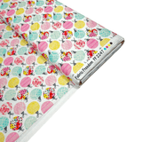 Pound A Metre Per Metre Per Metre Digitally Printed Christmas 100% Cotton- 45" Wide (Balls)