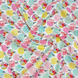 Pound A Metre Per Metre Per Metre Digitally Printed Christmas 100% Cotton- 45" Wide (Balls)