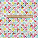 Pound A Metre Per Metre Per Metre Digitally Printed Christmas 100% Cotton- 45" Wide (Balls)