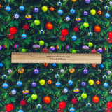 Pound A Metre Per Metre Per Metre Digitally Printed  Christmas 100% Cotton- 45" Wide (Christmas Decoration)