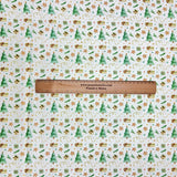 Pound A Metre Per Metre Per Metre Digitally Printed Christmas 100% Cotton- 45" Wide (Gift)