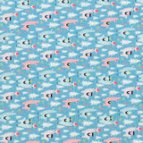 Pound A Metre Per Metre Per Metre Digitally Printed Christmas 100% Cotton- 45" Wide (Hat)