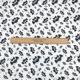 Pound A Metre Per Metre Per Metre Digitally Printed Halloween 100% Cotton- 45" Wide (Bat)