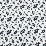 Pound A Metre Per Metre Per Metre Digitally Printed Halloween 100% Cotton- 45" Wide (Bat)
