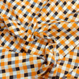Pound A Metre Per Metre Per Metre Digitally Printed  Halloween 100% Cotton- 45" Wide (Checks)