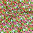 Pound A Metre Per Metre Per Metre Digitally Printed  Halloween 100% Cotton- 45" Wide (Floral Skull)