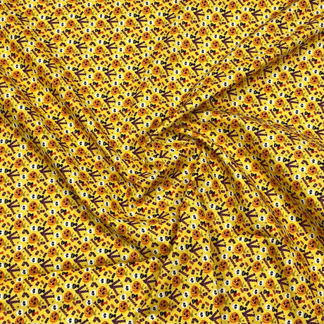 Pound A Metre Per Metre Per Metre Digitally Printed Halloween 100% Cotton- 45" Wide (Halloween)