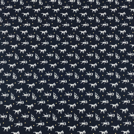 Pound A Metre Per Metre Per Metre Digitally Printed Halloween 100% Cotton- 45" Wide (Mummy)