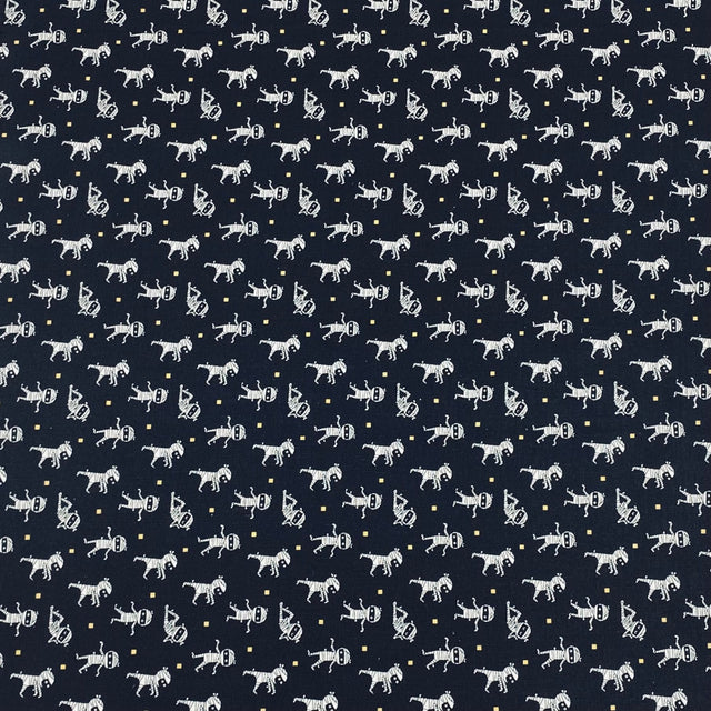 Pound A Metre Per Metre Per Metre Digitally Printed Halloween 100% Cotton- 45" Wide (Mummy)