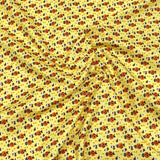 Pound A Metre Per Metre Per Metre Digitally Printed Halloween 100% Cotton- 45" Wide (Pumpkin)