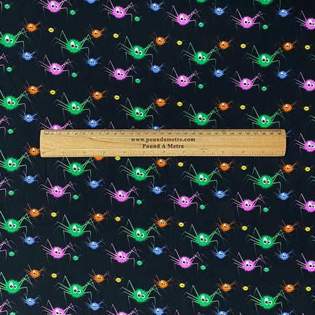 Pound A Metre Per Metre Per Metre Digitally Printed  Halloween 100% Cotton- 45" Wide (Spooky)