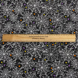 Pound A Metre Per Metre Per Metre Digitally Printed  Halloween 100% Cotton- 45" Wide (Web)