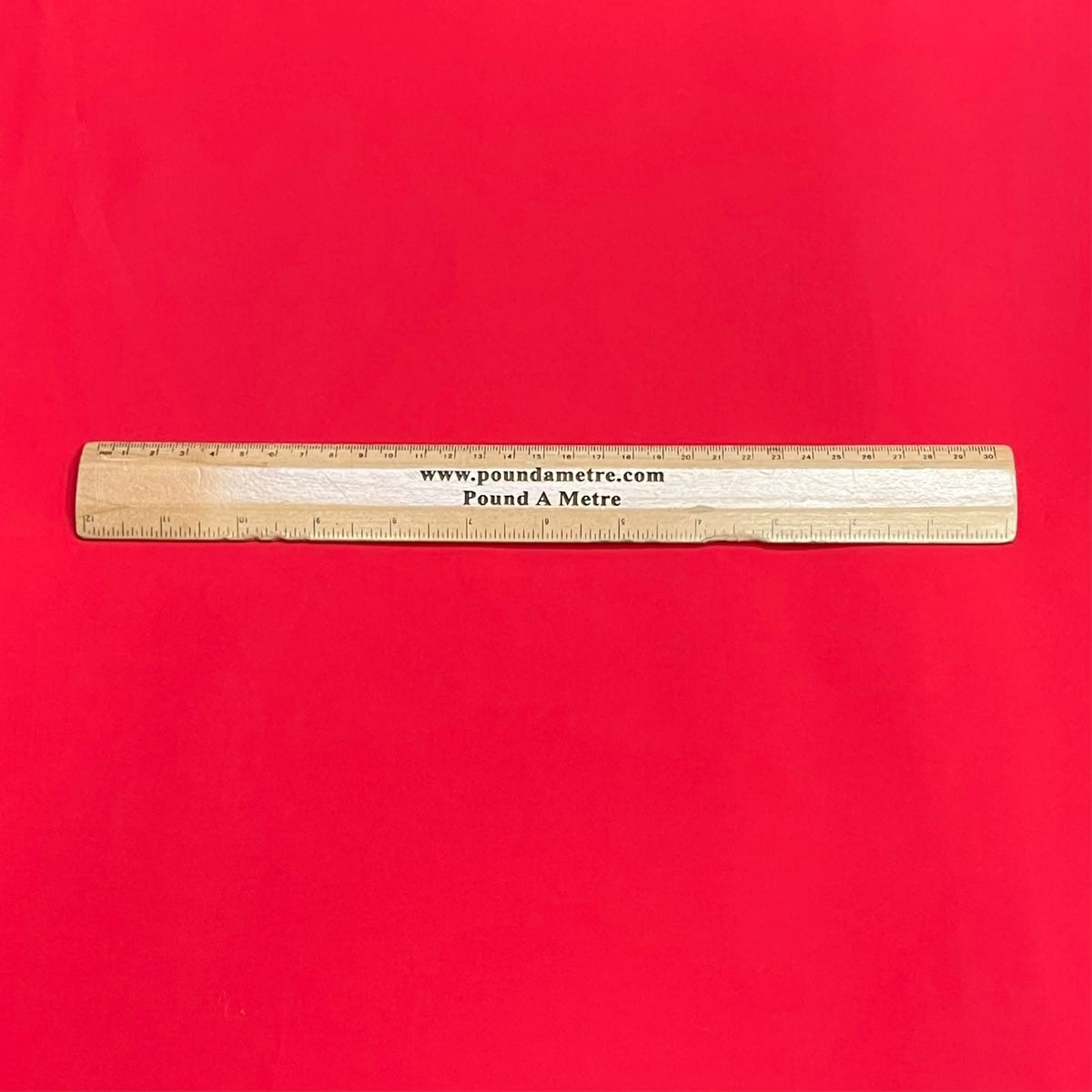 Pound A Metre Per Metre Dry Wax Cotton Fabric – 55" Wide (Red)