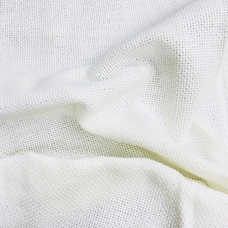 Pound A Metre Per Metre Heavyweight Hessian Fabric – Premium Upholstery Grade (White)