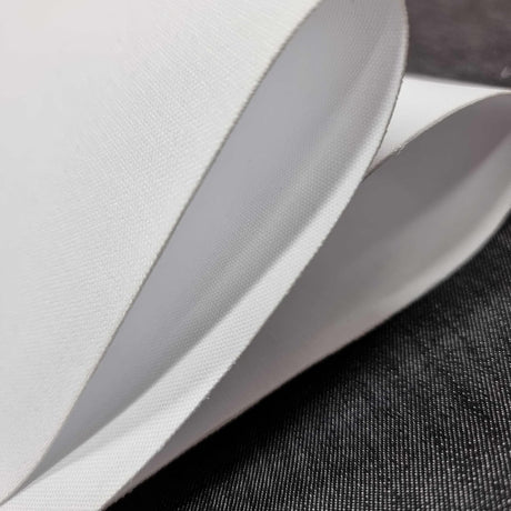 Pound A Metre Per Metre Heavyweight Iron-On Buckram Fusible Woven Cotton – Extra Stiff Double Layer Fabric (650 GSM, 90cm Wide)
