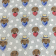 Pound A Metre Per Metre High Quality Brushed Cotton - 45" Wide (American Dog)