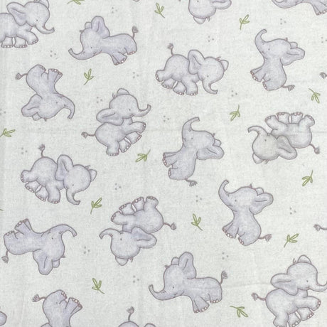 Pound A Metre Per Metre High Quality Brushed Cotton - 45" Wide (Baby Elephant)