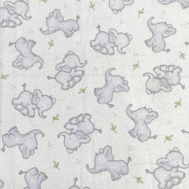 Pound A Metre Per Metre High Quality Brushed Cotton - 45" Wide (Baby Elephant)