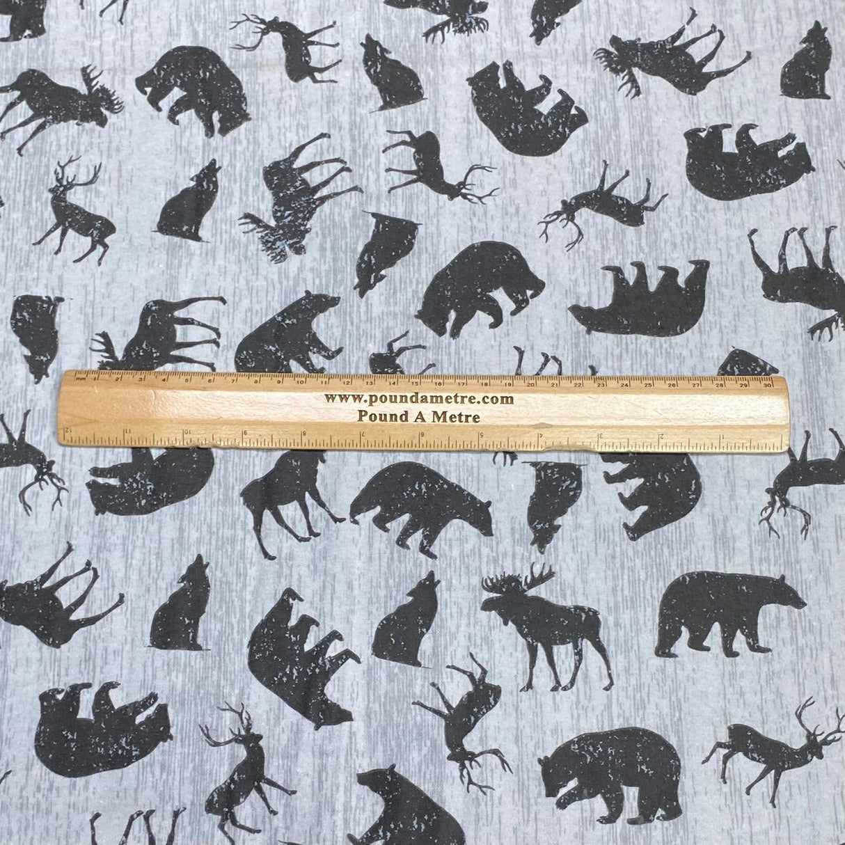 Pound A Metre Per Metre Per Metre High Quality Brushed Cotton - 45" Wide (Bear)