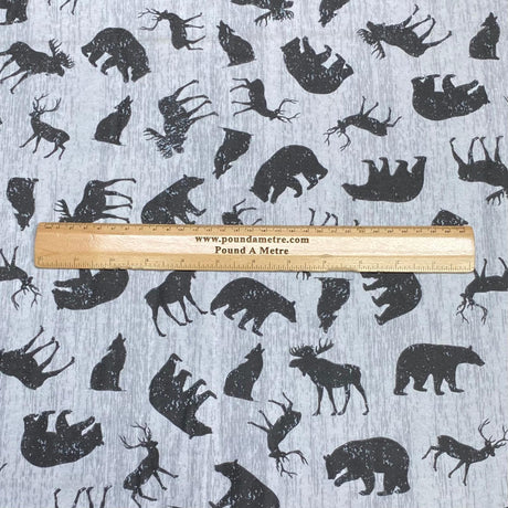 Pound A Metre Per Metre Per Metre High Quality Brushed Cotton - 45" Wide (Bear)