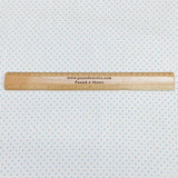 Pound A Metre Per Metre High Quality Brushed Cotton - 45" Wide (Blue Polka)