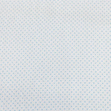Pound A Metre Per Metre High Quality Brushed Cotton - 45" Wide (Blue Polka)