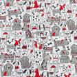 Pound A Metre Per Metre Per Metre High Quality Brushed Cotton - 45" Wide (Christmas Dog)