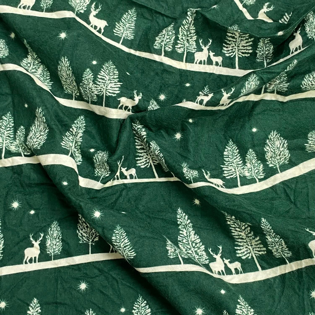 Pound A Metre Per Metre High Quality Brushed Cotton - 45" Wide (Christmas)
