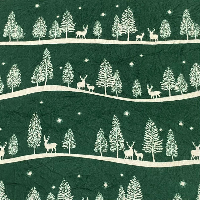 Pound A Metre Per Metre High Quality Brushed Cotton - 45" Wide (Christmas)