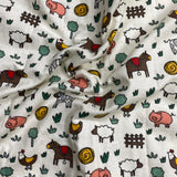 Pound A Metre Per Metre High Quality Brushed Cotton - 45" Wide (Farm)