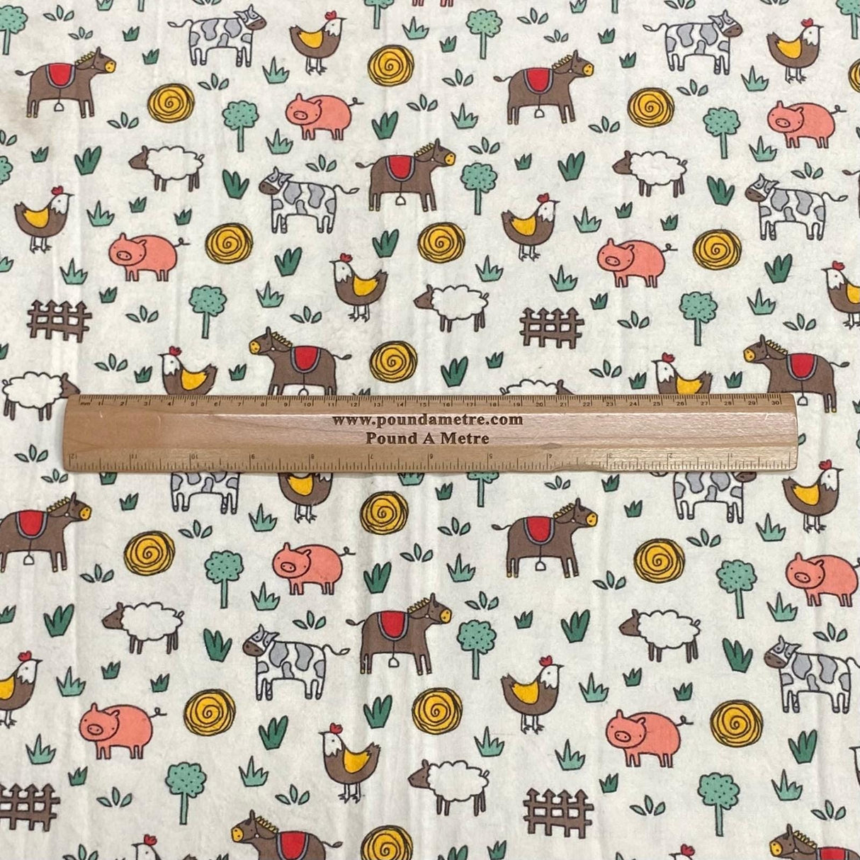 Pound A Metre Per Metre High Quality Brushed Cotton - 45" Wide (Farm)