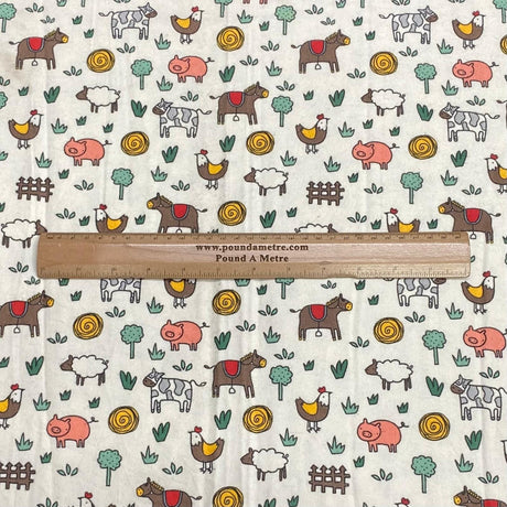 Pound A Metre Per Metre High Quality Brushed Cotton - 45" Wide (Farm)