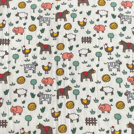 Pound A Metre Per Metre High Quality Brushed Cotton - 45" Wide (Farm)