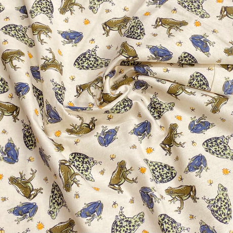 Pound A Metre Per Metre High Quality Brushed Cotton - 45" Wide (Frog)