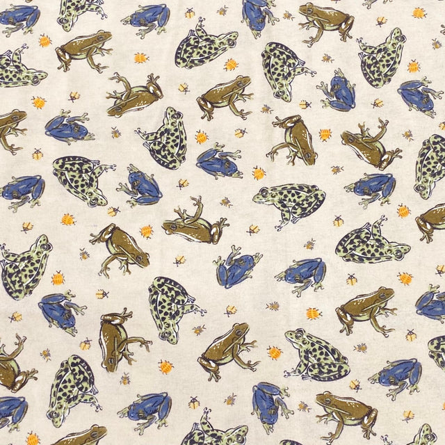 Pound A Metre Per Metre High Quality Brushed Cotton - 45" Wide (Frog)