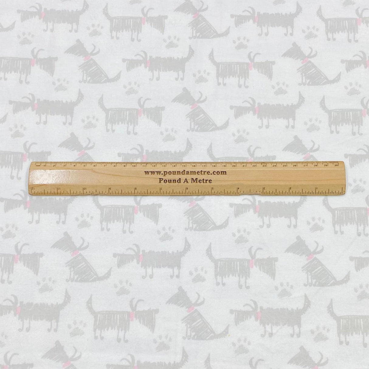 Pound A Metre Per Metre High Quality Brushed Cotton - 45" Wide (Hairy Dog)