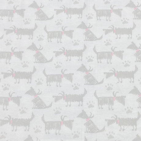 Pound A Metre Per Metre High Quality Brushed Cotton - 45" Wide (Hairy Dog)