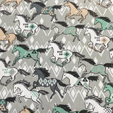 Pound A Metre Per Metre High Quality Brushed Cotton - 45" Wide (Horse)