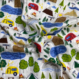 Pound A Metre Per Metre Per Metre High Quality Brushed Cotton - 45" Wide (Lake)