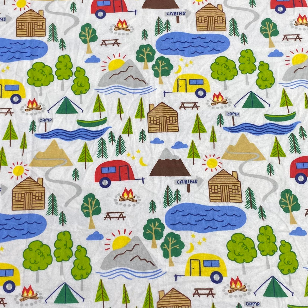 Pound A Metre Per Metre Per Metre High Quality Brushed Cotton - 45" Wide (Lake)