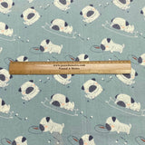 Pound A Metre Per Metre High Quality Brushed Cotton - 45" Wide (Lazy Dog)
