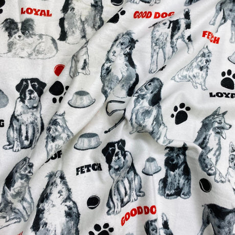 Pound A Metre Per Metre Per Metre High Quality Brushed Cotton - 45" Wide (Loyal Dog)