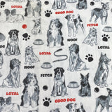 Pound A Metre Per Metre Per Metre High Quality Brushed Cotton - 45" Wide (Loyal Dog)