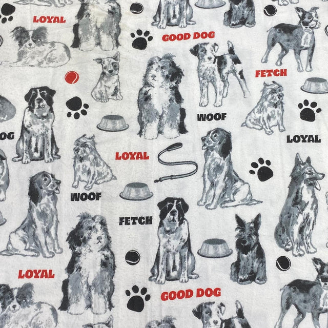 Pound A Metre Per Metre Per Metre High Quality Brushed Cotton - 45" Wide (Loyal Dog)